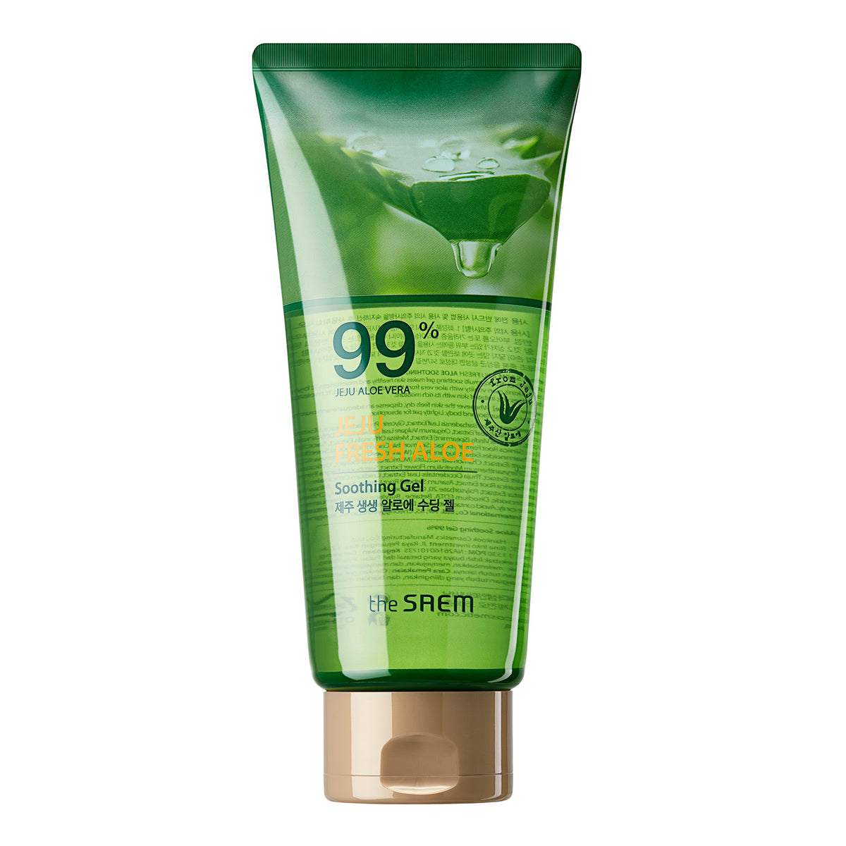 Jeju Fresh Aloe Soothing Gel 99% Tubo_ Gel Calmante Aloe 99% Tube_300ml_0