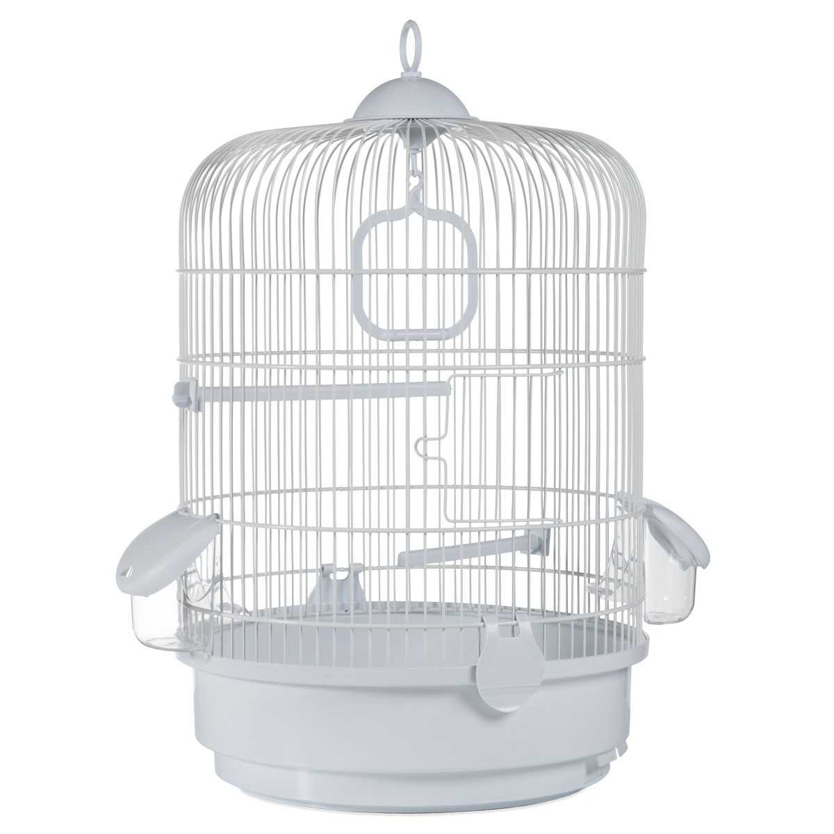 Jaula Voltrega 736 Blanca - 32,5 X 48 Cm - 48 X 32,5 Cm_0