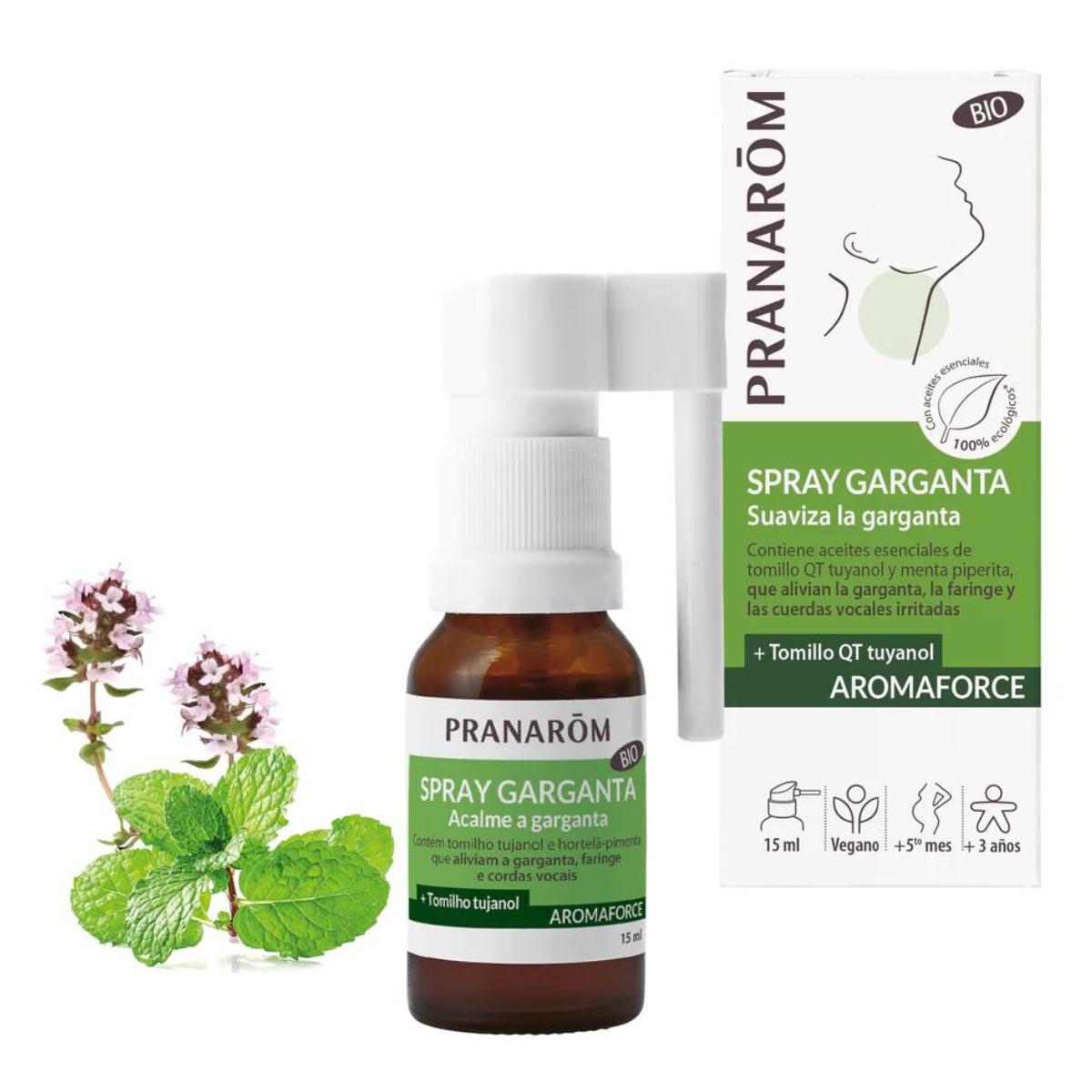 Spray garganta BIO Pranarôm 15 ml