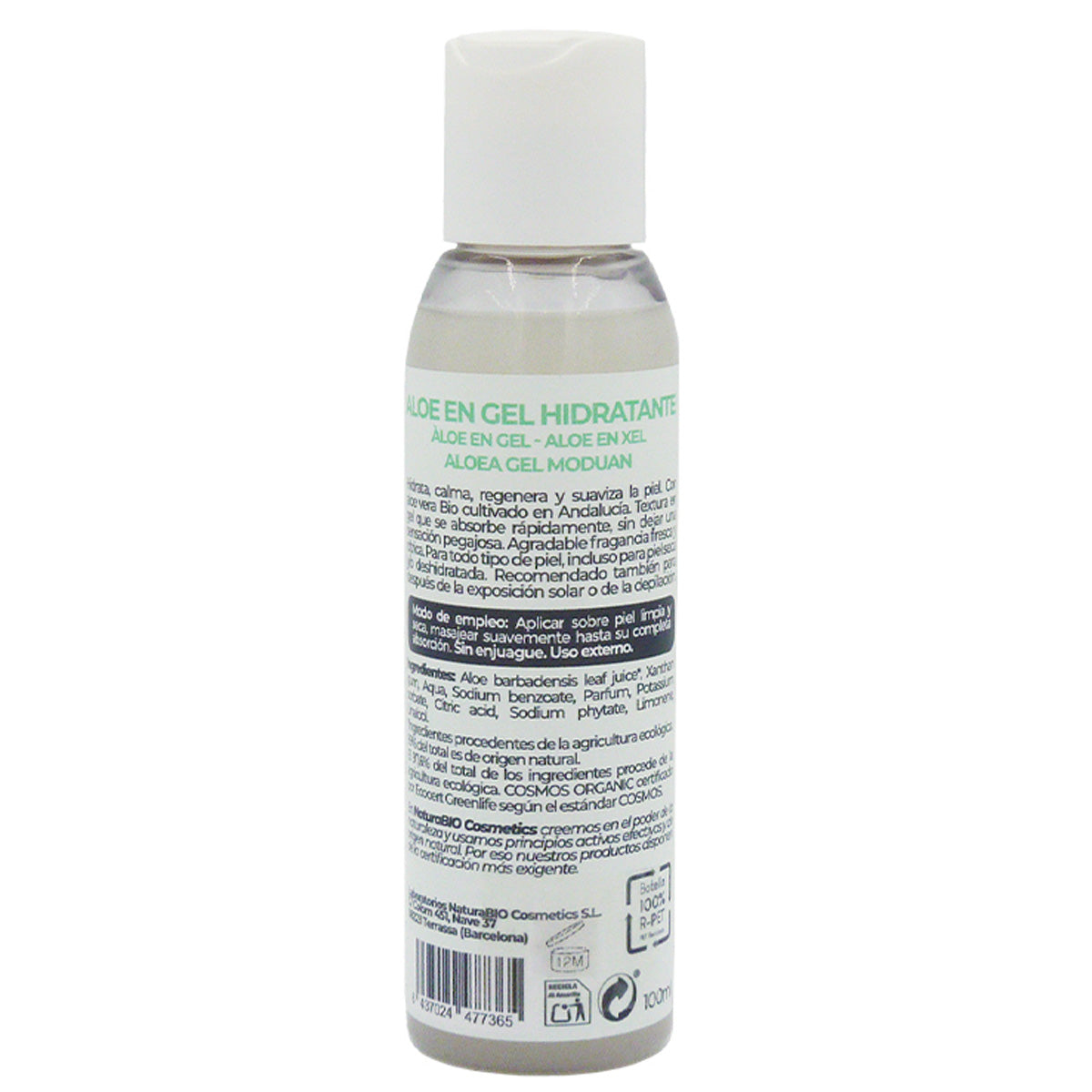 Aloe en gel 100 ml NaturaBIO