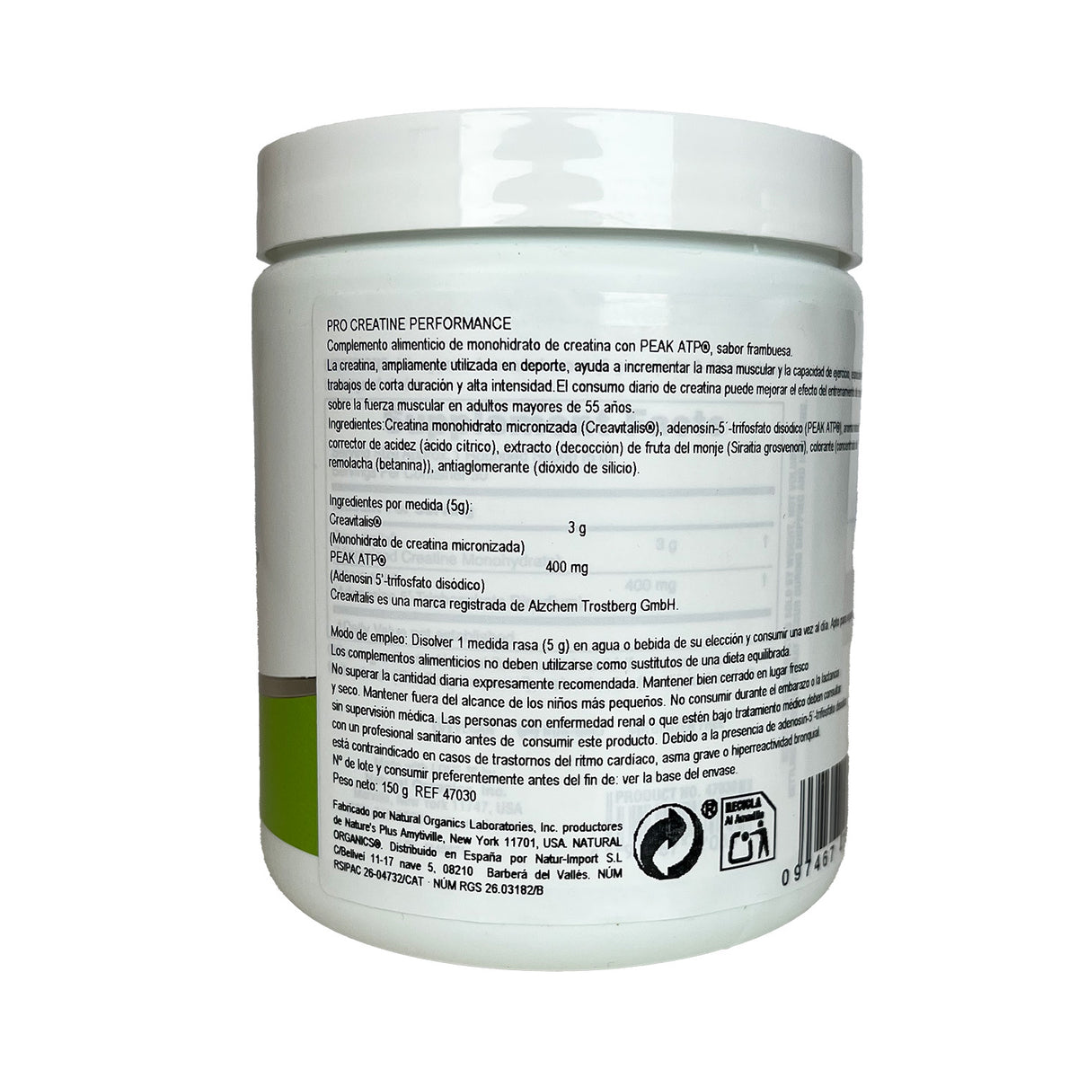 Pro Creatine Nature´s Plus 150 g