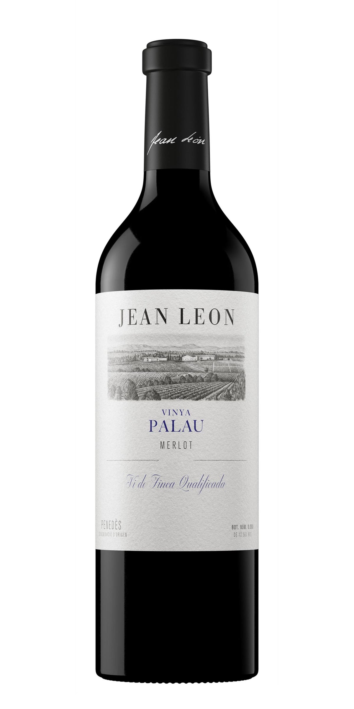 Vino tinto Vinya palau merlot Jean Leon 75 cl_0