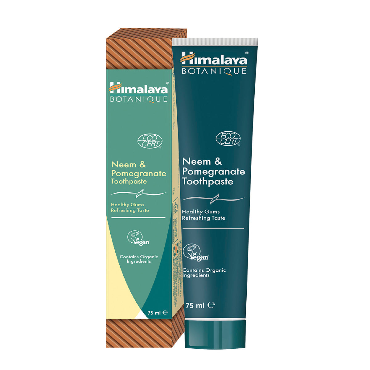 Dentífrico Botanique Neem & Granada, Ecocert, 75 ml
