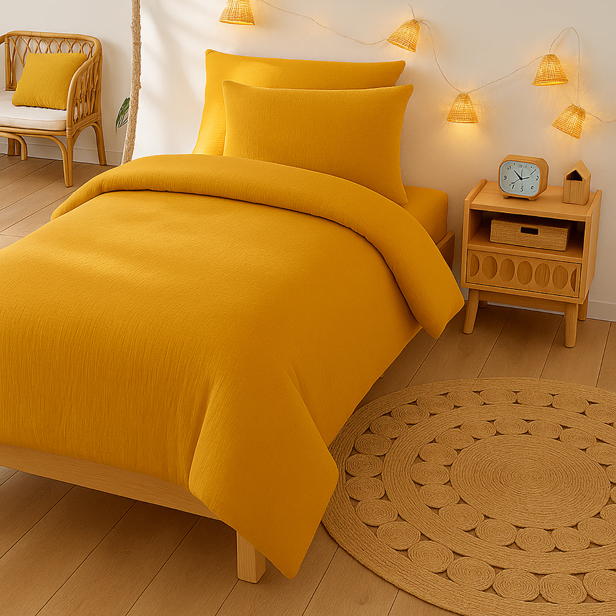 Funda Nórdica De Algodón Bio Honey_5