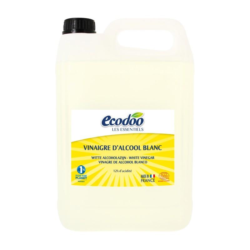 Vinagre blanco de Alcohol para limpieza Ecodoo, 5 Litros