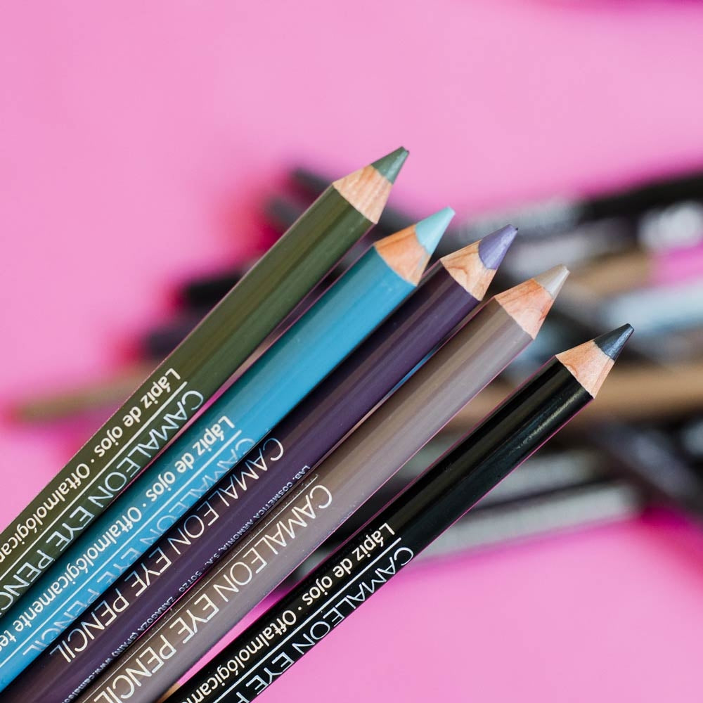 Lápiz De Ojos Turquesa Camaleon Cosmetics_3