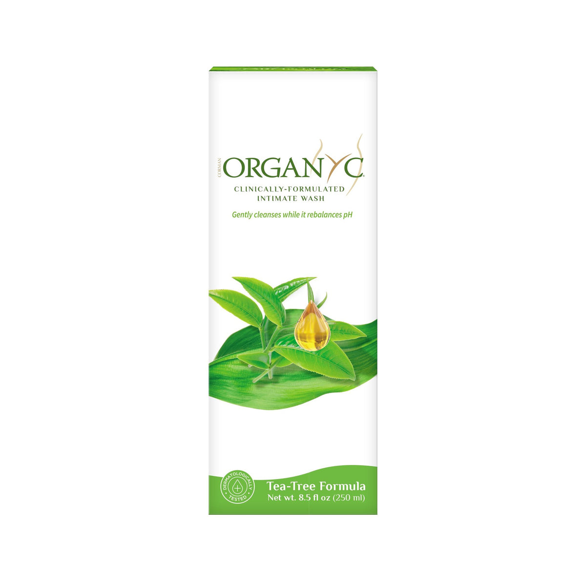 Jabón Gel higiene íntima Árbol del Té Bio Organyc 250ml