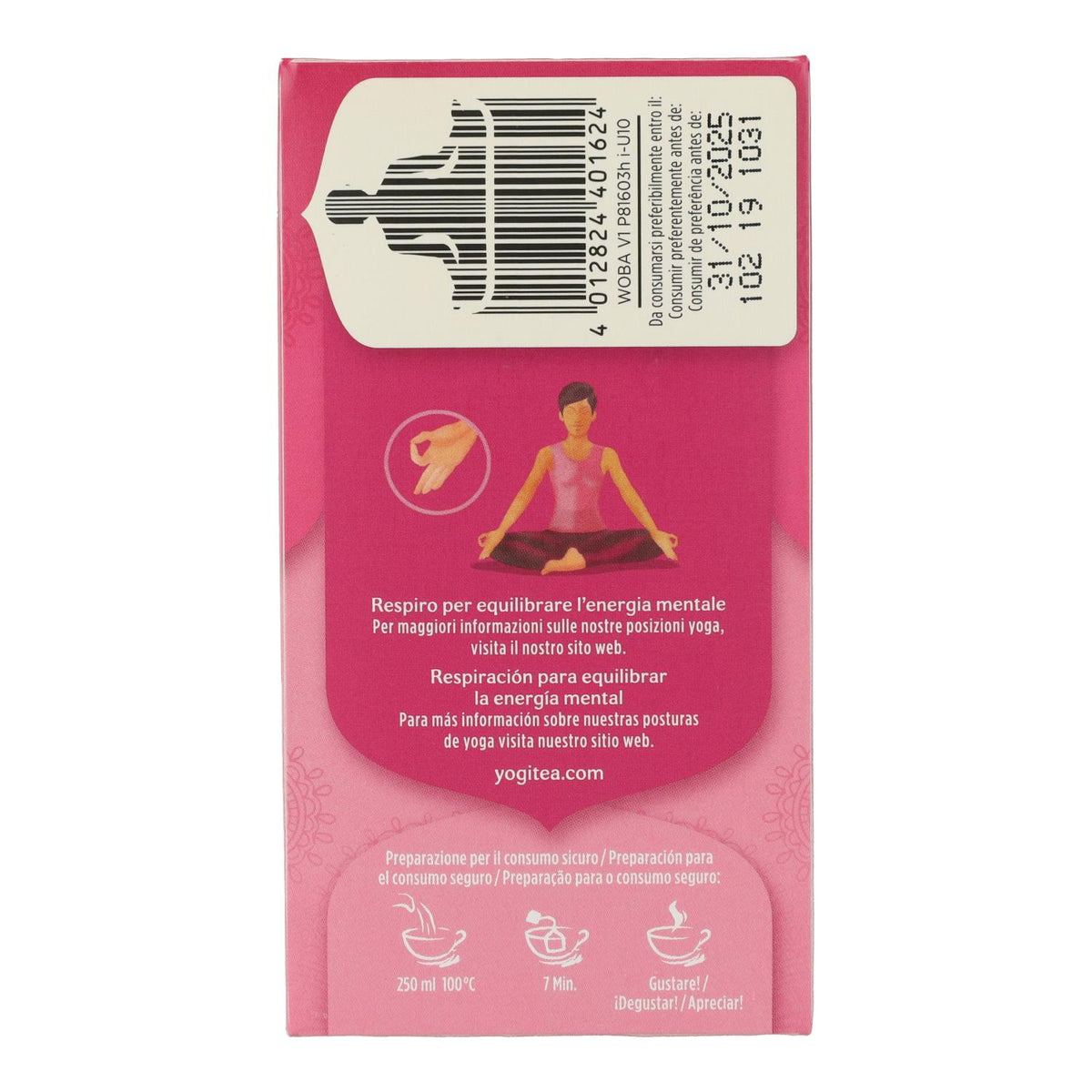 Yogi Tea BIO Mujer equilibrio, 17 bolsitas