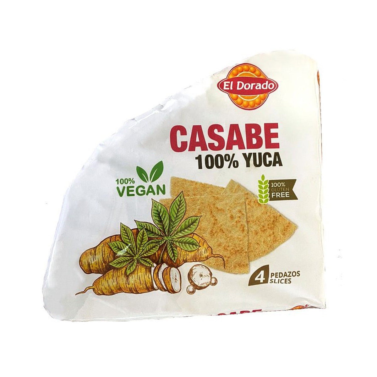 Casabe Natural 100% Yuca El Dorado 308 g