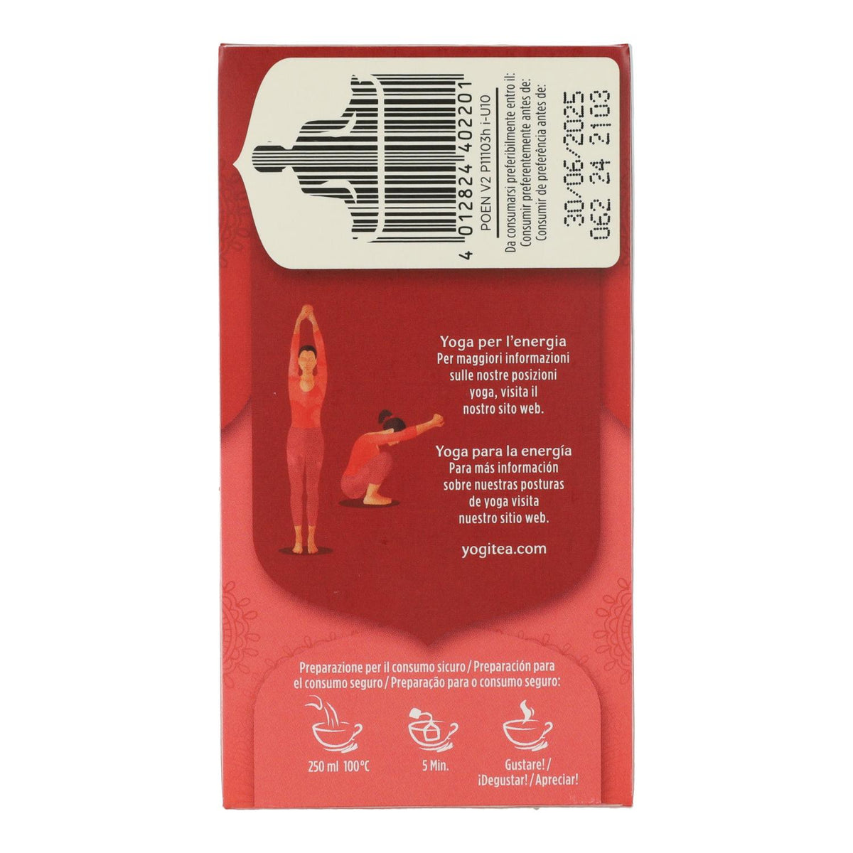 Yogi Tea BIO Energía Positiva 17 bolsitas