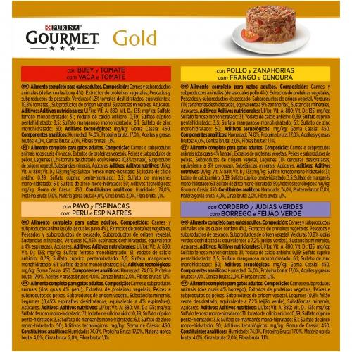 GOURMET GOLD Tartaleta Multipack (8 x 85 g)
