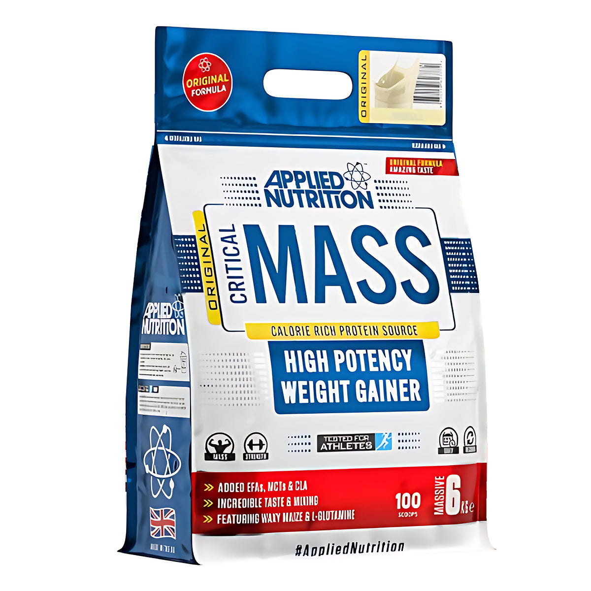 Nutrición Aplicada Critical Mass Original 6 Kg Chocolate Blanco Bueno_0