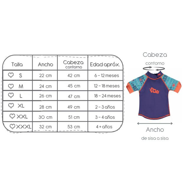 Camiseta baño UV Albatross XXL
