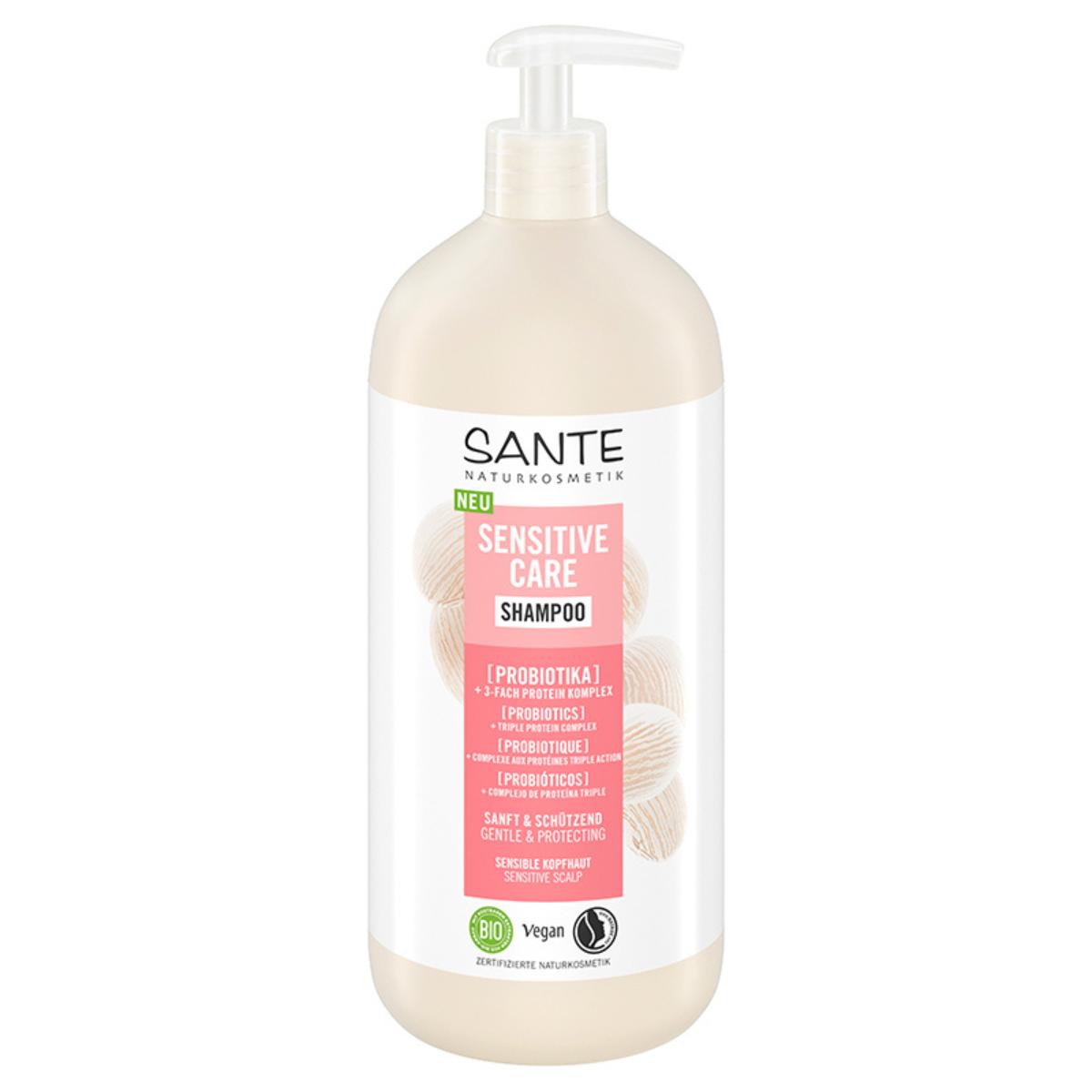 Champú cuidado sensitive probioticos Sante 950 ml