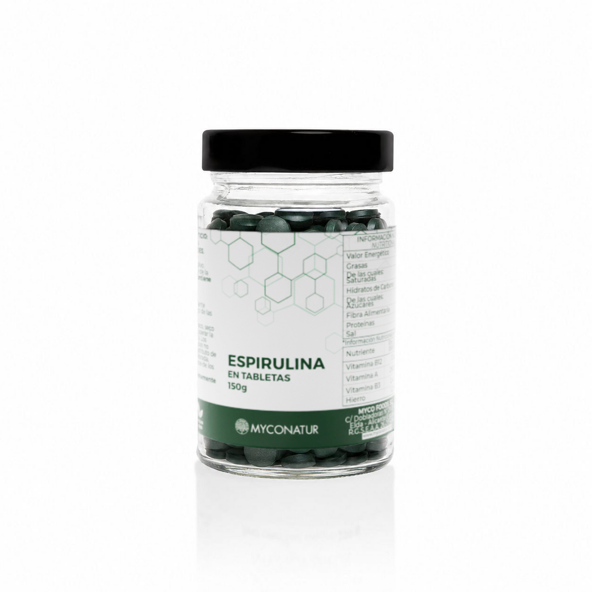 Espirulina en tablets ecológica Myconatur 300un_0