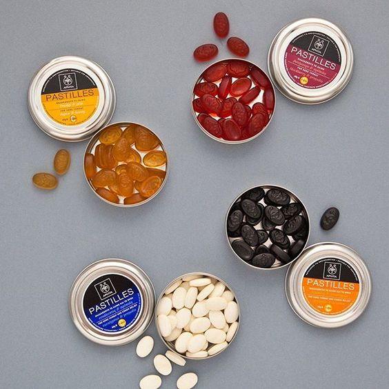 Pastillas Para el Dolor de Garganta y Tos Eucalipto y Propóleo Apivita 45 g