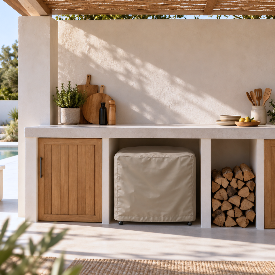 Funda Protectora Barbacoa 70x70x60 Cm Nortene_5