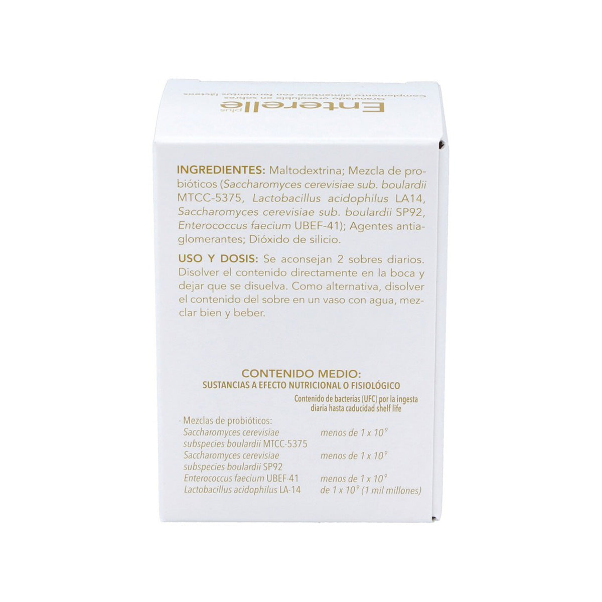 Enterelle plus probiótico Bromatech 24 sobres