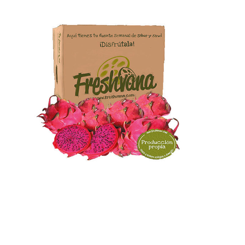 Caja De Pitahaya Roja Ecológica Freshvana 3 Kg_0