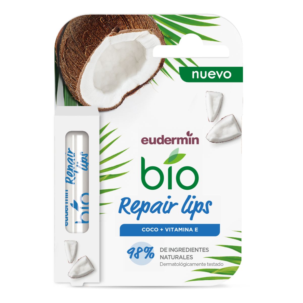Bálsamo Labial Repair Coco Eudermin 4,8 g