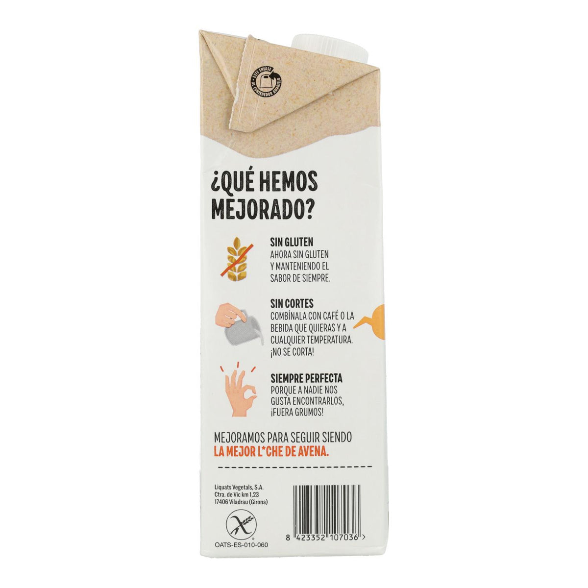 Pack 6 x Bebida de Avena Sin Gluten ECO Yosoy 1 L