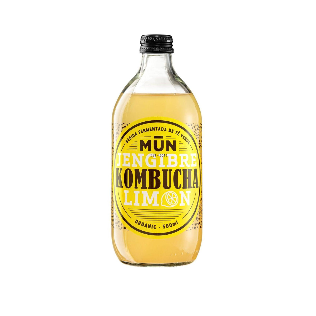 Kombucha Jengibre-Limón ECO Mun 250 ml