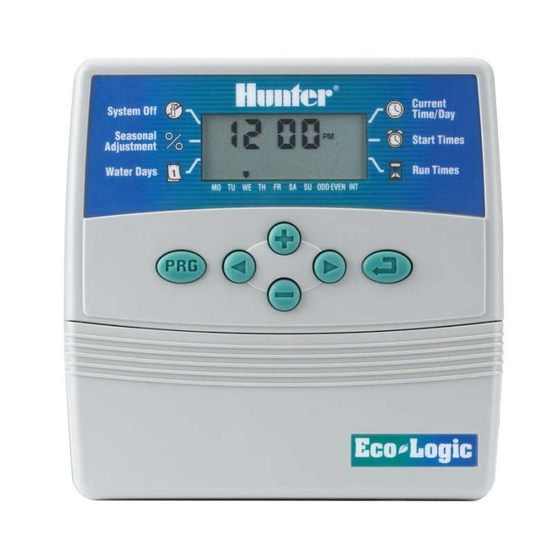 Programador De Riego Hunter Eco Logic Interior - 4 Zonas_0