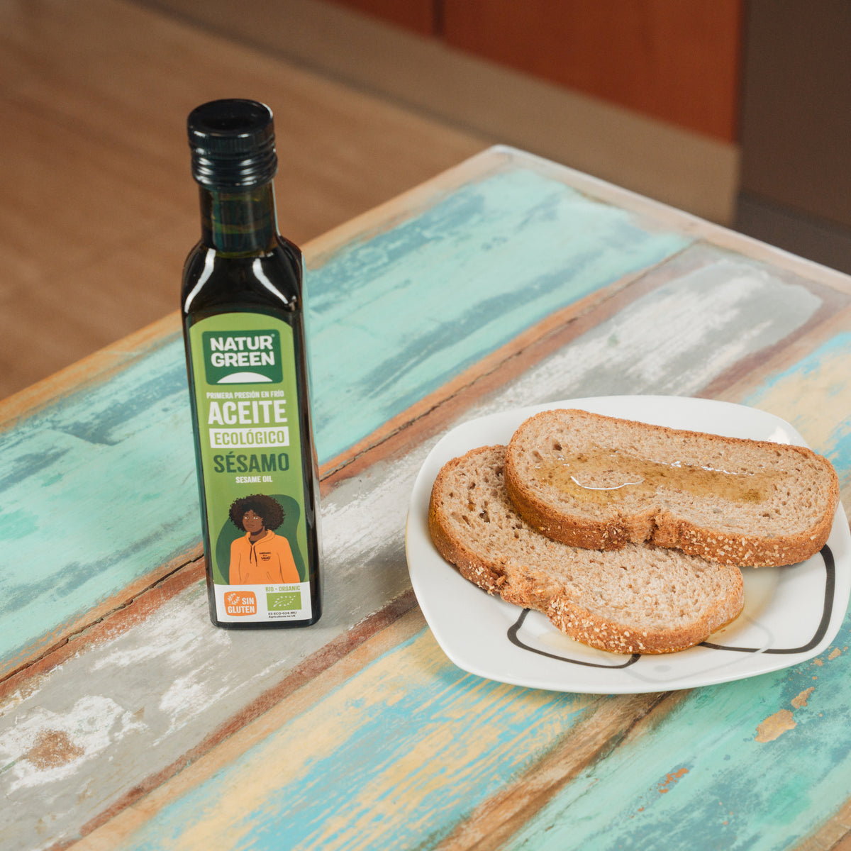 Aceite de Sésamo BIO NaturGreen. 250 ml
