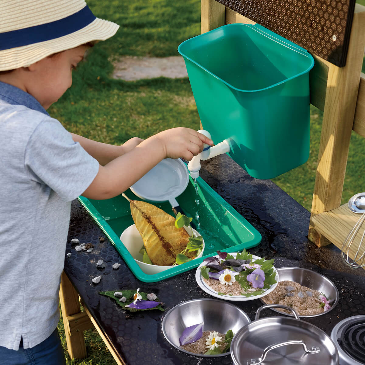 Cocina Exterior Infantil Hape_3
