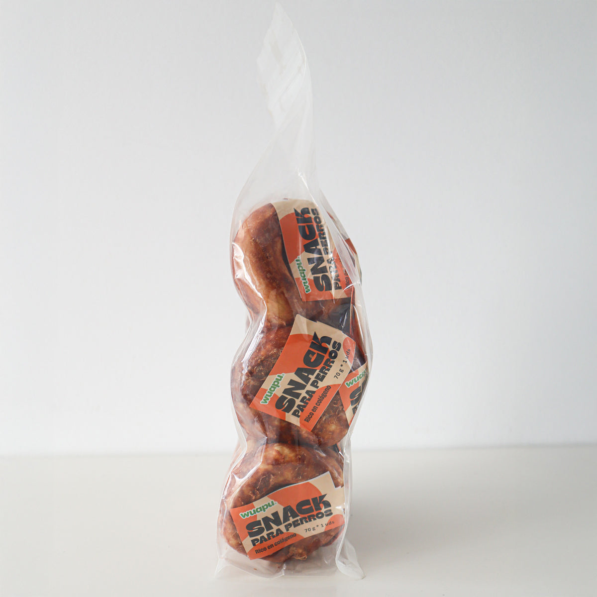 15u Snacks Colágeno Para Perro, De Gelatina De Buey Y Pollo, Bolsa De 15u Donuts (70gr/u Aprox)_3