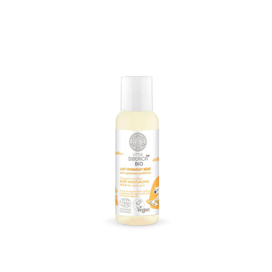 Leche Hidratante Orgánica Cuidado diario para Bebés Natura Siberica 250 ml