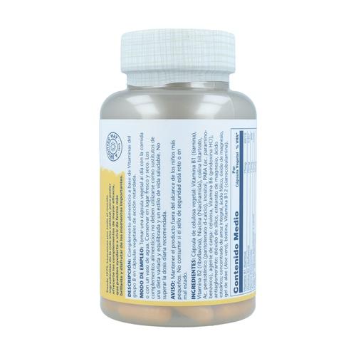 B Complex 75 A/R 100 Vcaps Solaray