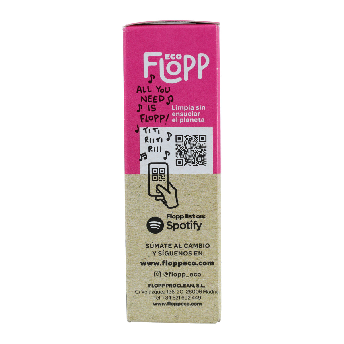 Limpieza baños hidrosoluble Flopp Refill 2 cápsulas