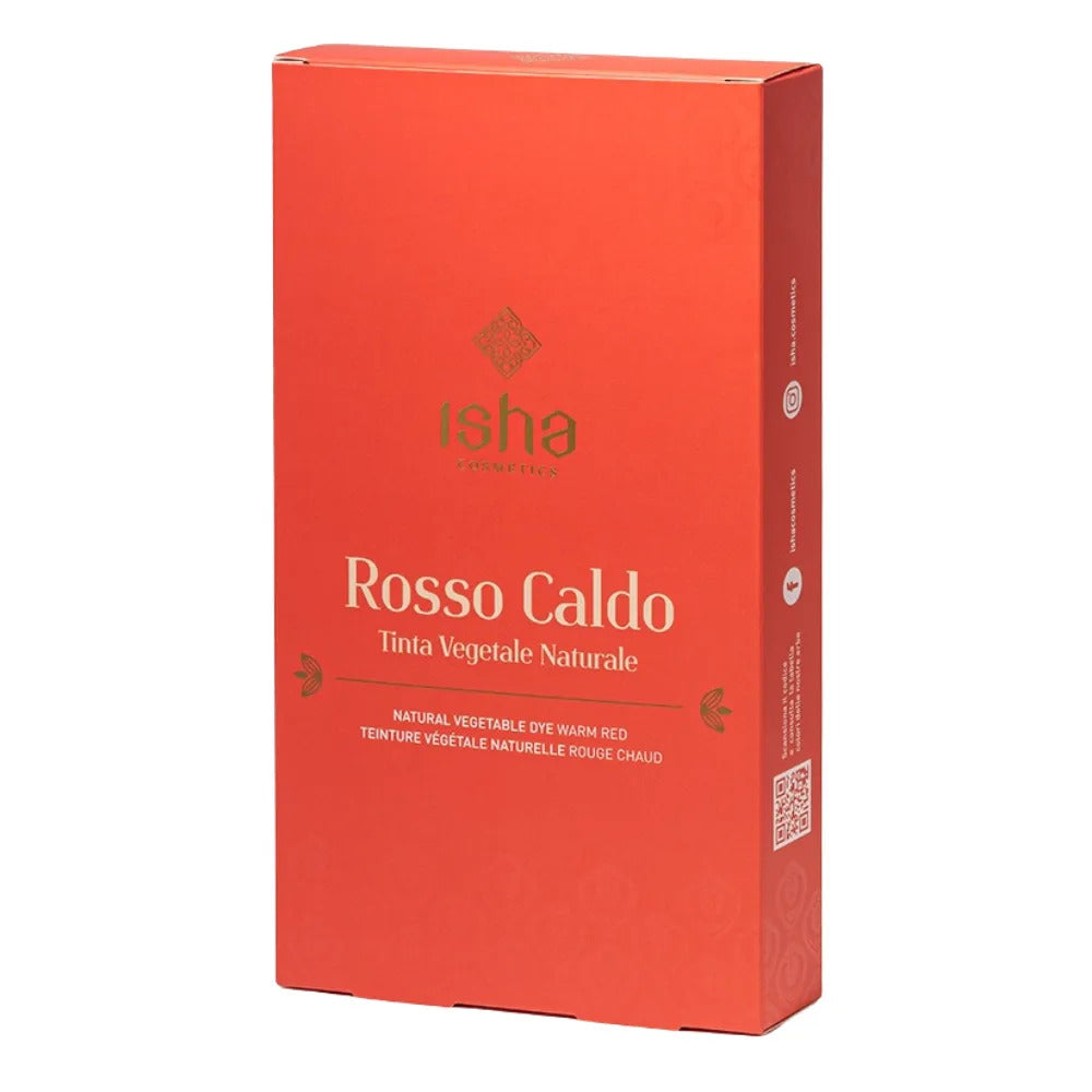 Isha Cosmetics Tinte Vegetal Natural Rosso Caldo 100g_0
