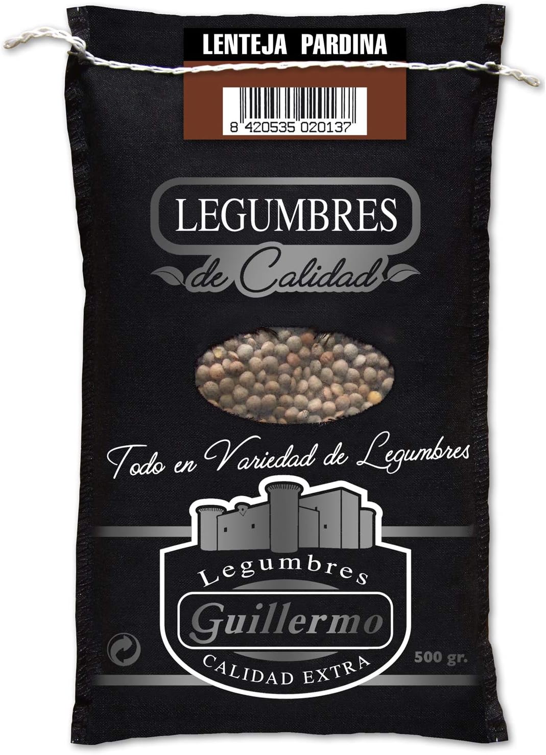 Lenteja Pardina - 500 G_0