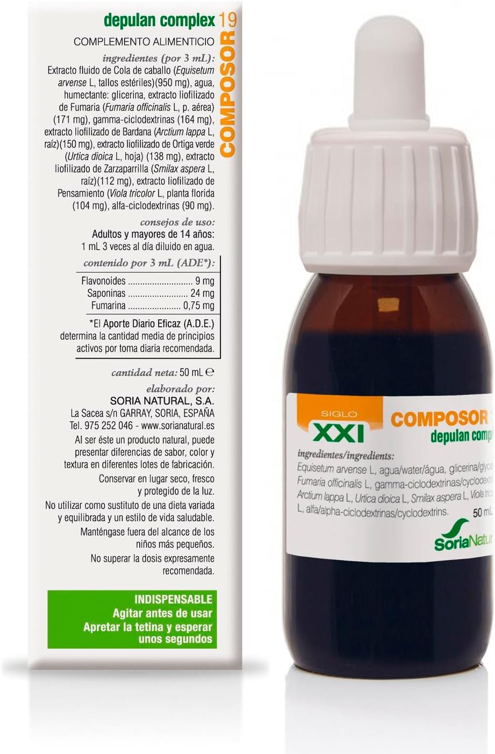 Composor 19 Depulán Soria Natura 50 ml