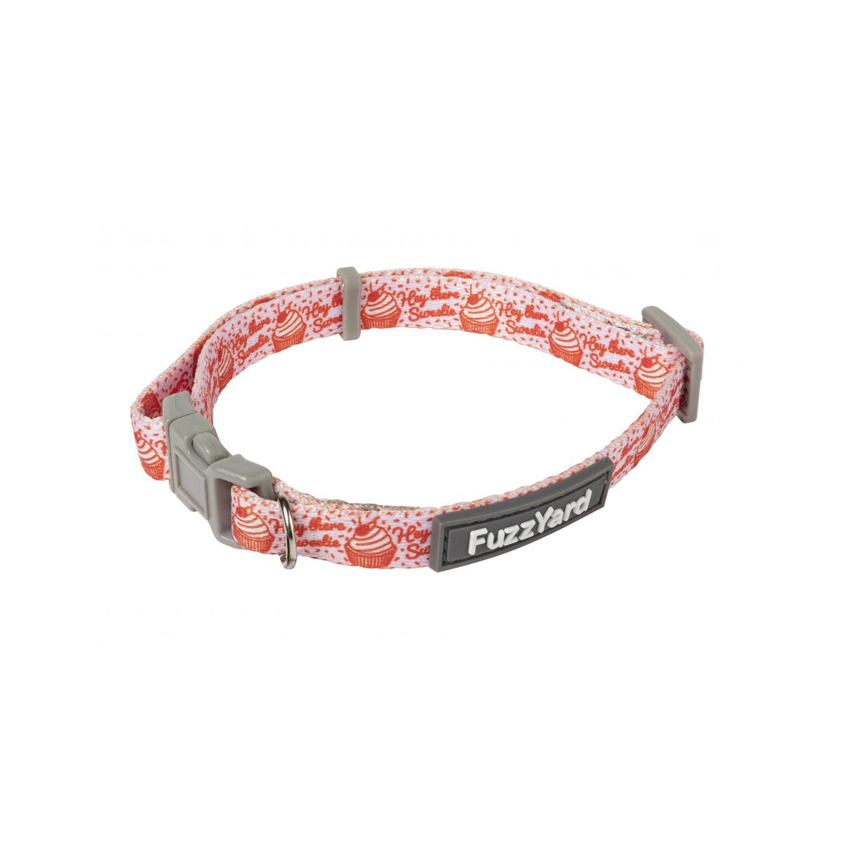 FuzzYard Neoprene Collar Hey There Sweetie L