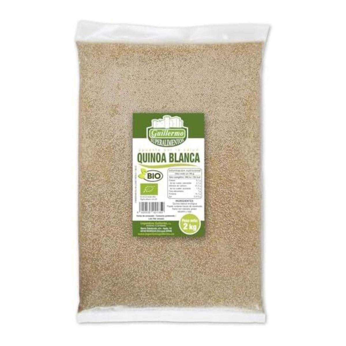 Quinoa Blanca Bio - 2 Kg, Bolsa_0