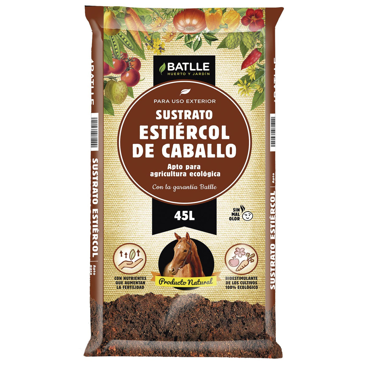 Estiércol de caballo Batlle 45 L