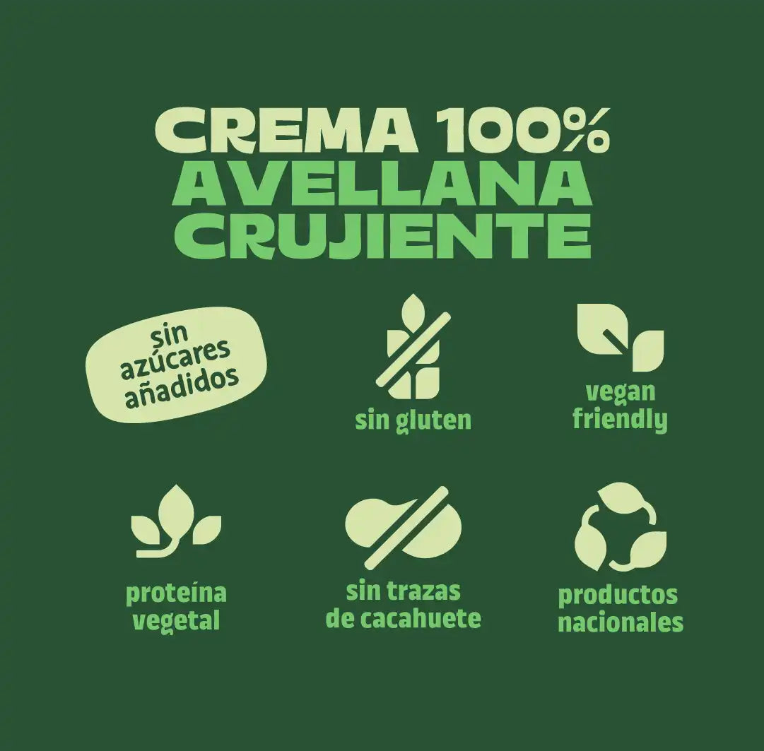 Pack 100% avellana crujiente nacional 4 uds The Nut Club 1080g_5