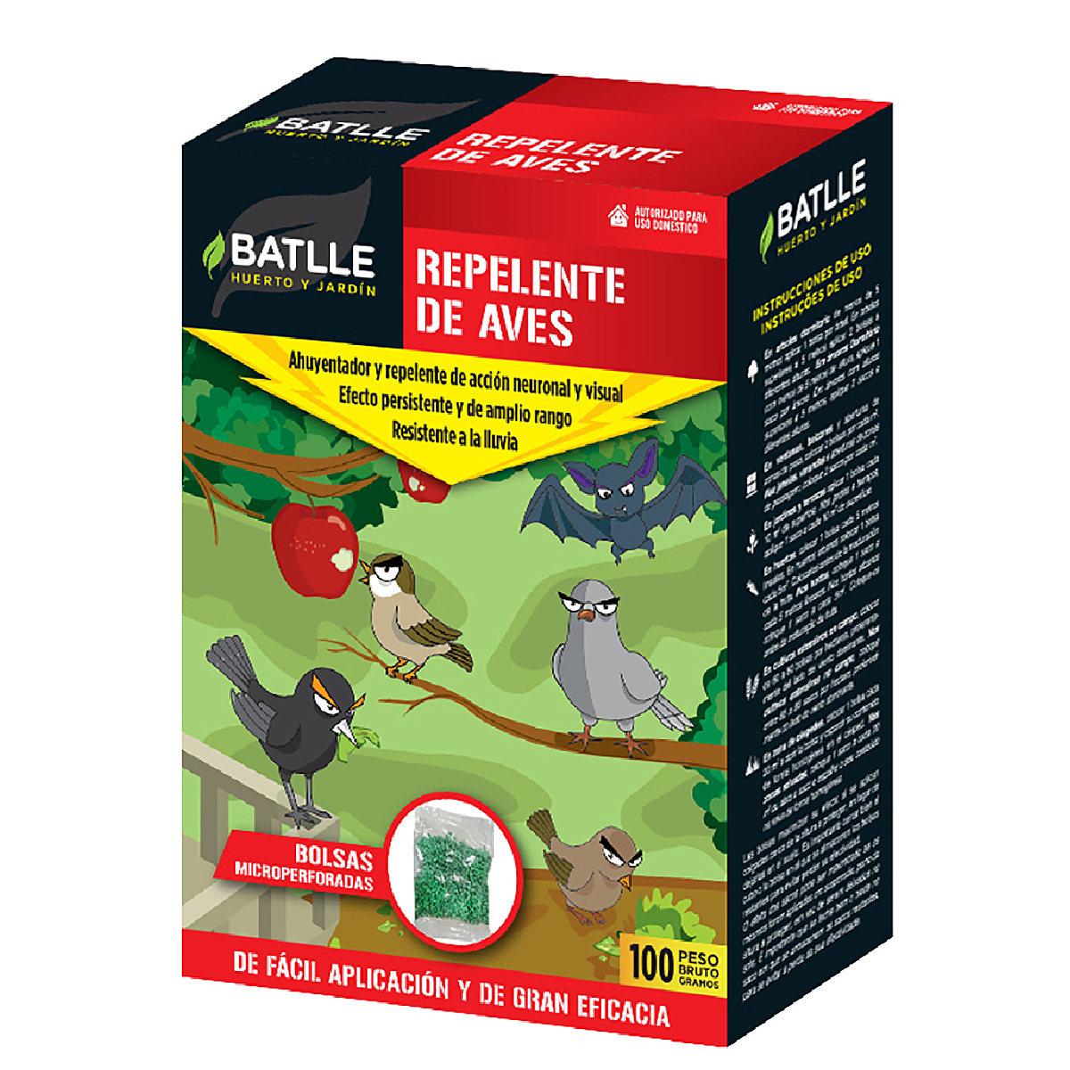 Repelente de aves Batlle 250 g