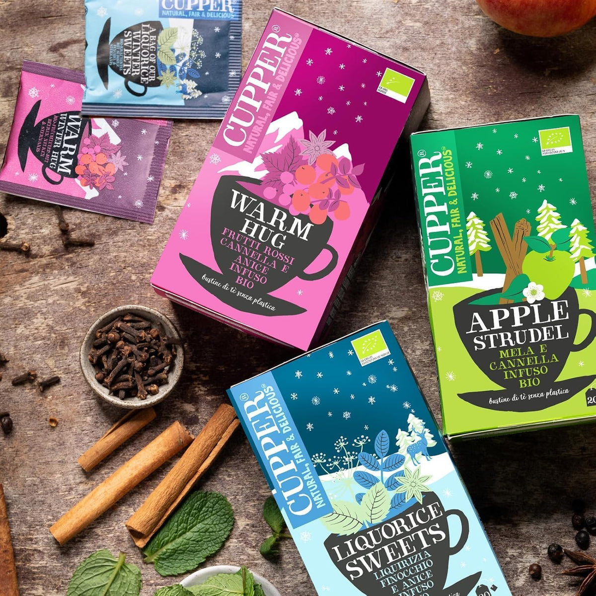 Infusión Winter Liquorice Bio Cupper 20 bolsitas