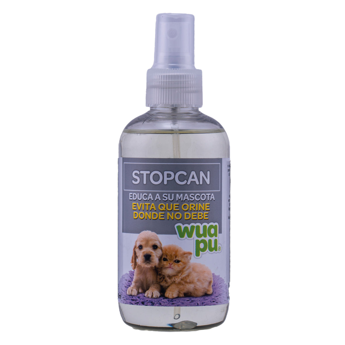 Stopcan Wuapu Pulverizador Para Interiores, Evita Que Perros Y Gatos Orinen Donde No Deben 200 Ml_0