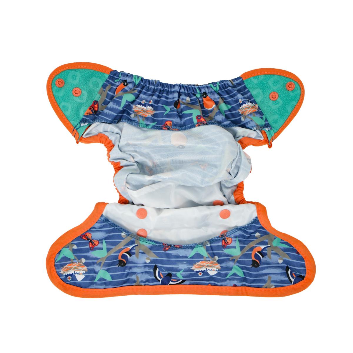 Cobertor de Pop-in Round the Garden Corchetes