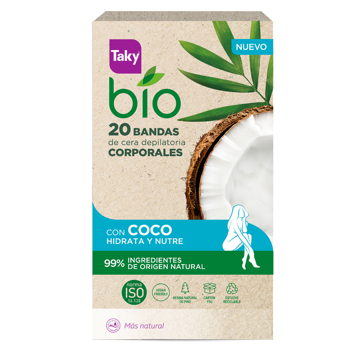 Bandas Corporales BIO COCO TAKY 20 Unidades