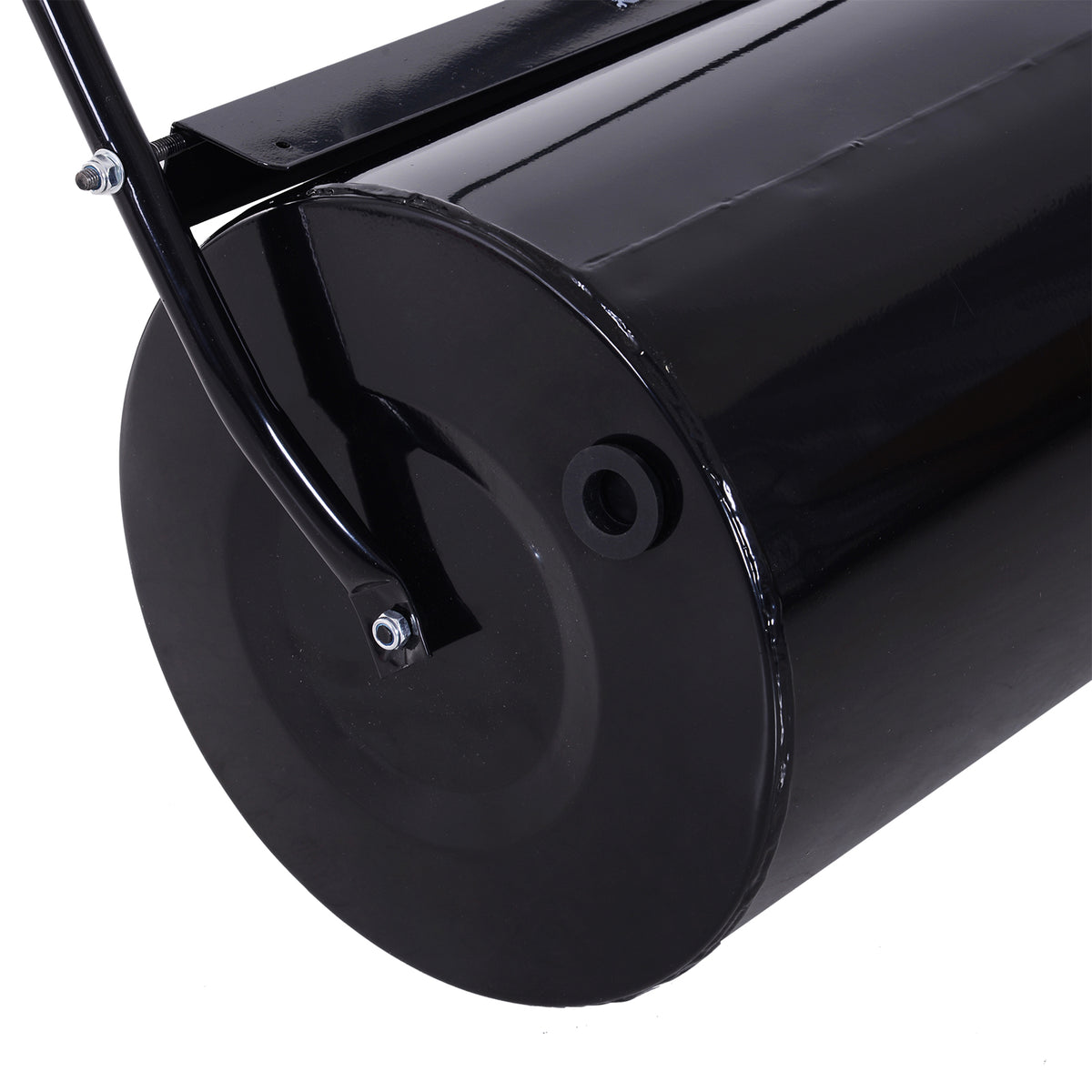 Rodillo De Césped Durhand Negro 38l Llena De Agua 60x32x105cm Acero_5