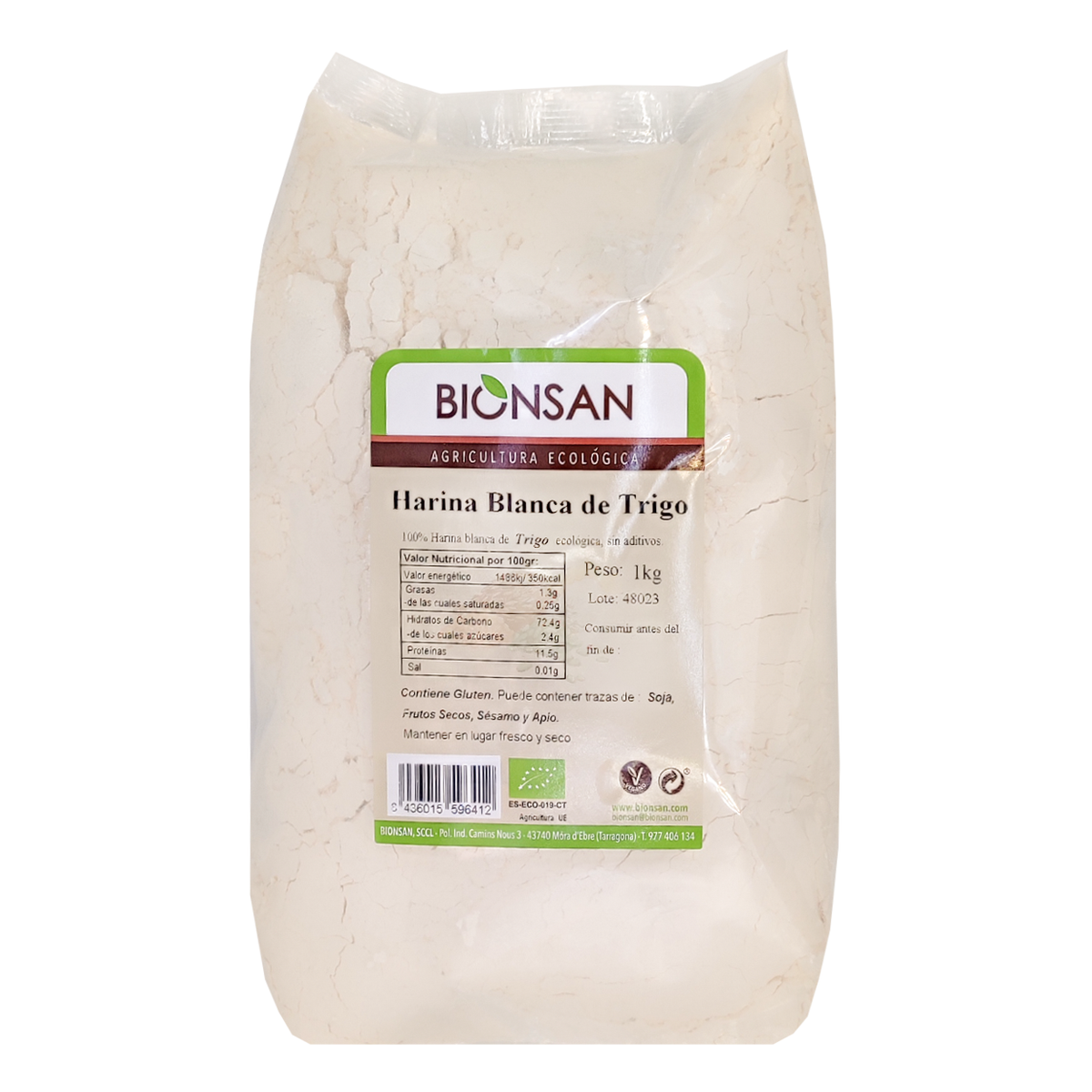 Harina Blanca De Trigo Eco Bionsan 1kg_0