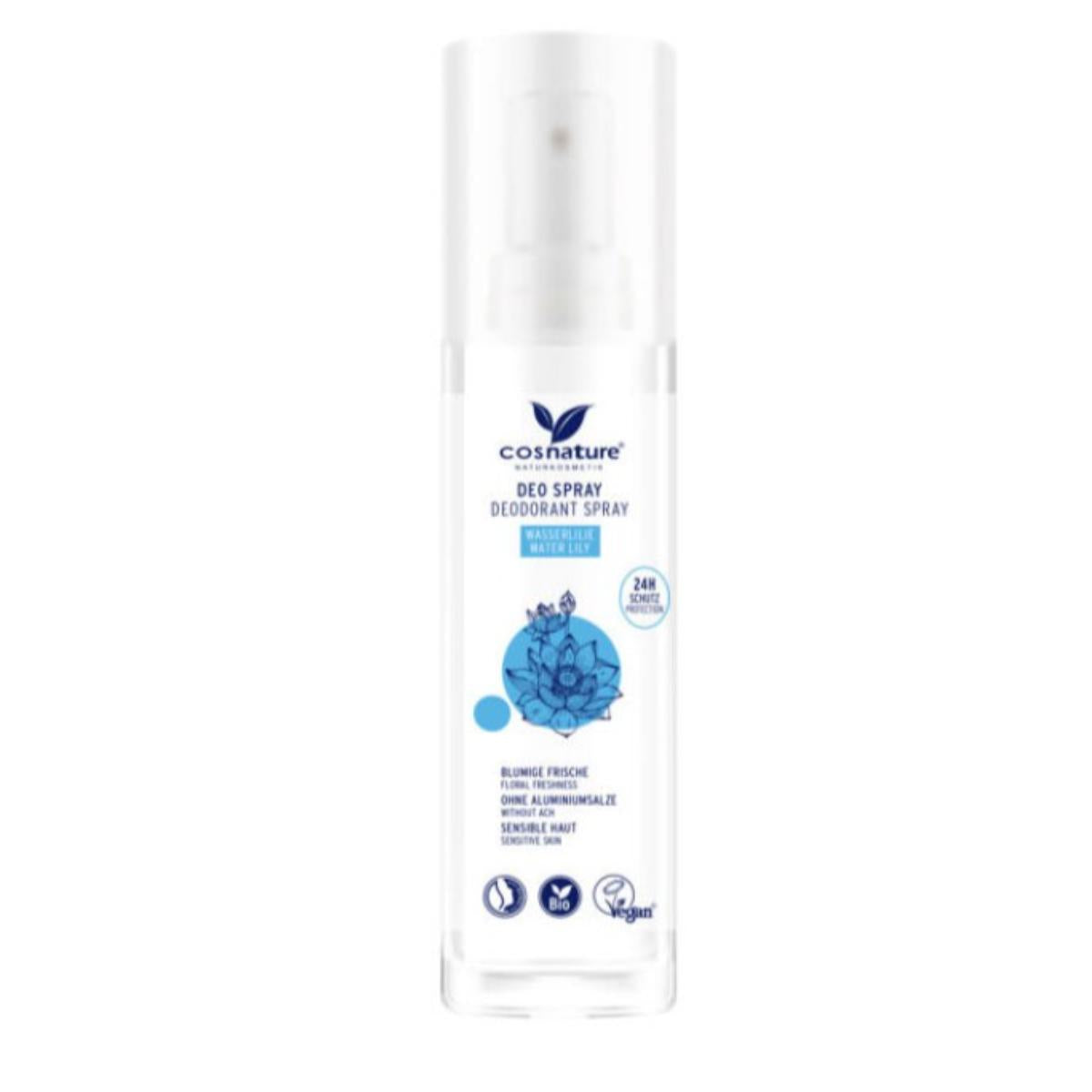 Desodorante spray 24h nenúfar Cosnature 75 ml