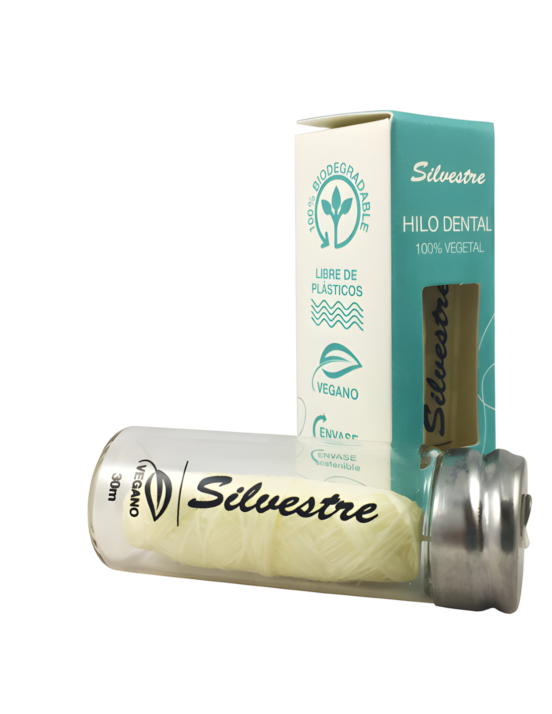 Hilo Dental 100% Vegetal 30 Metros Silvestre_0