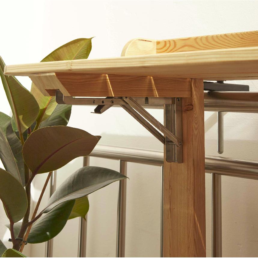 Barra Balcón ACANTA 1180x500x690 mm